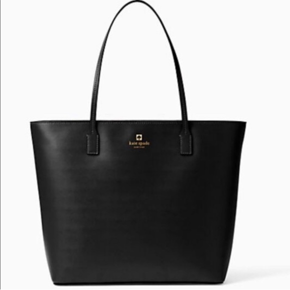 kate spade Handbags - Kate Spade Leather Tori Tote Black